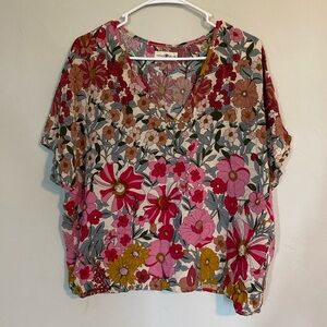EUC floral top
